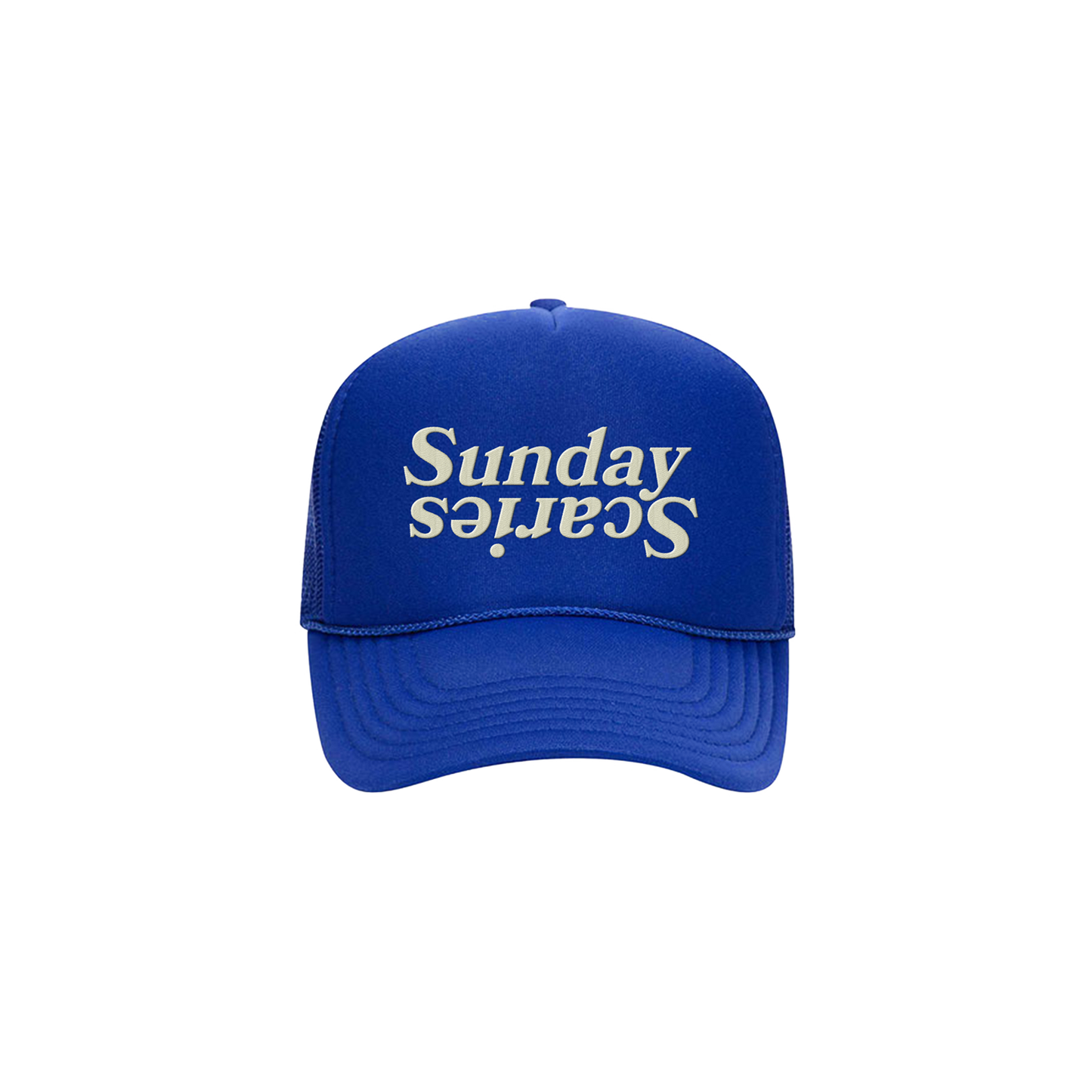Sunday Scaries Embroidered Trucker Hat